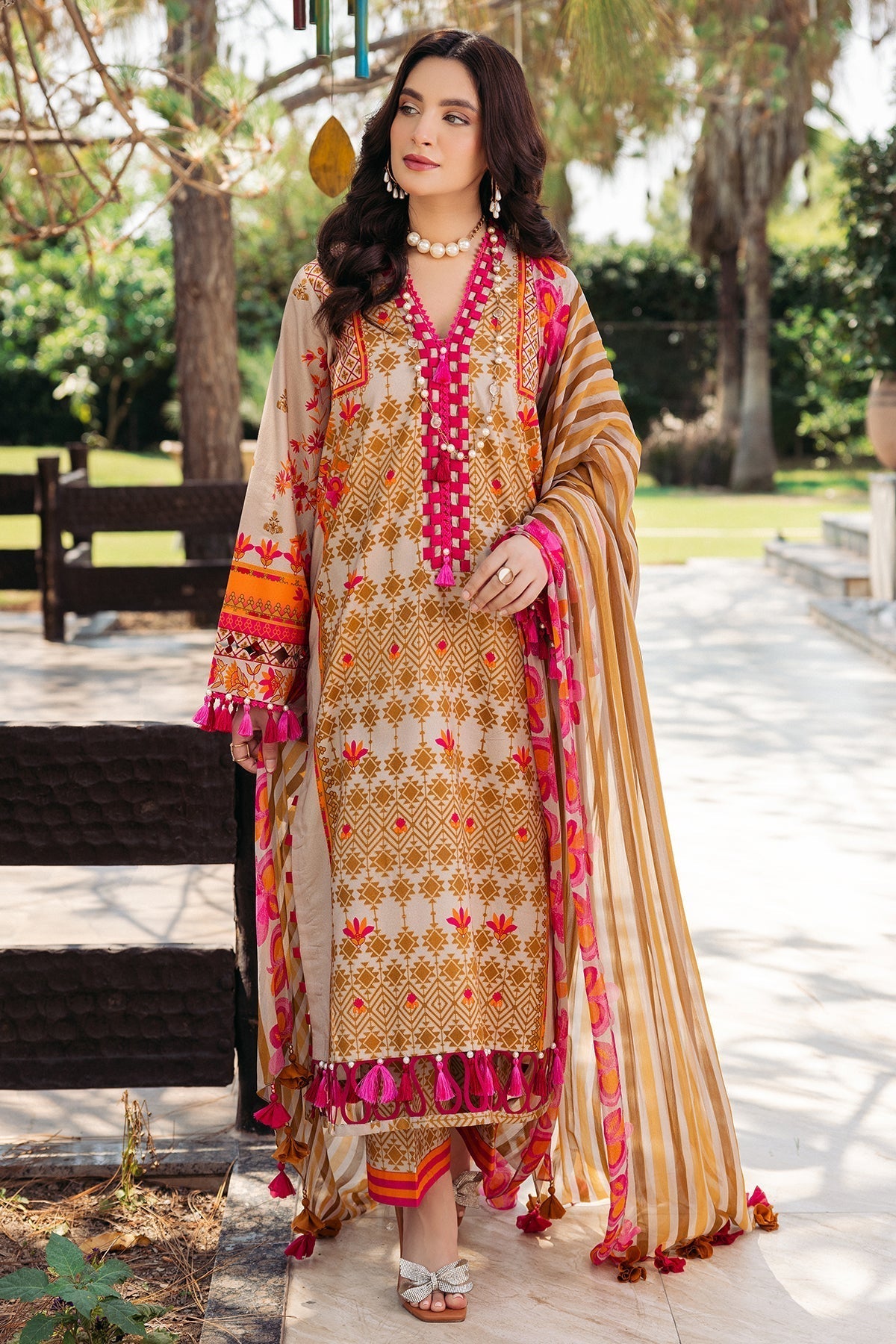 Lawn Printed Dupatta