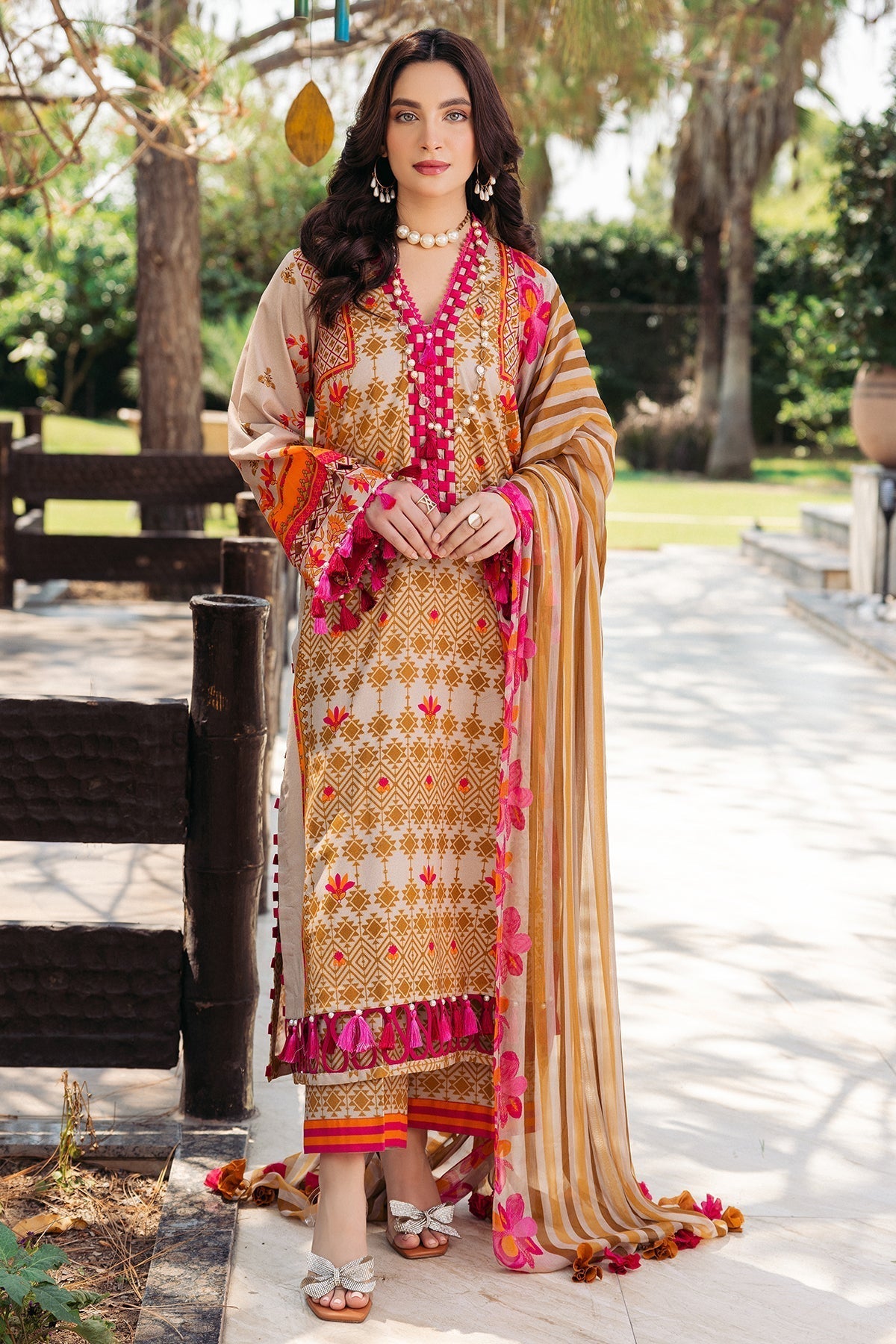 Lawn Printed Dupatta