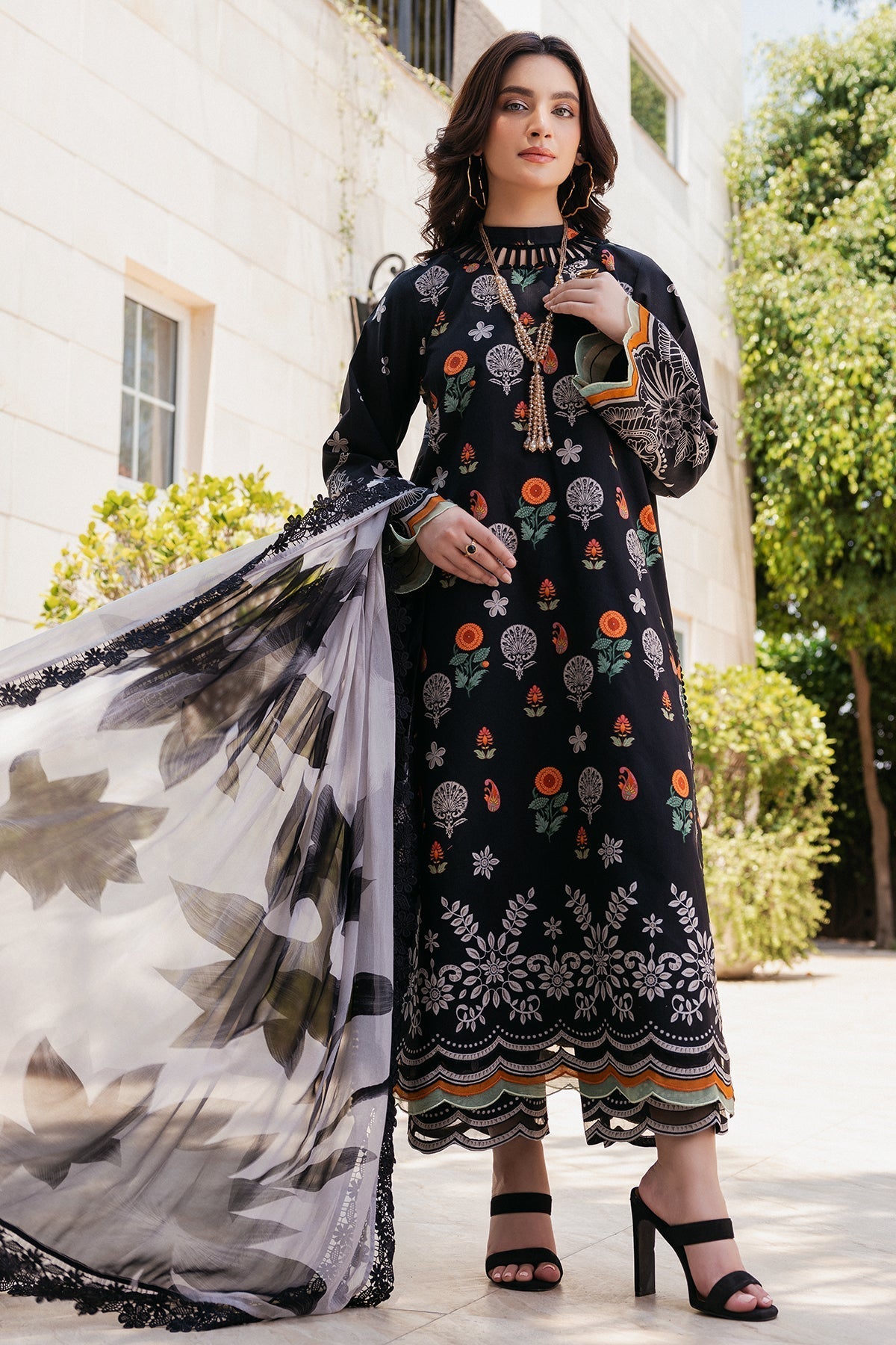 Lawn Printed Dupatta