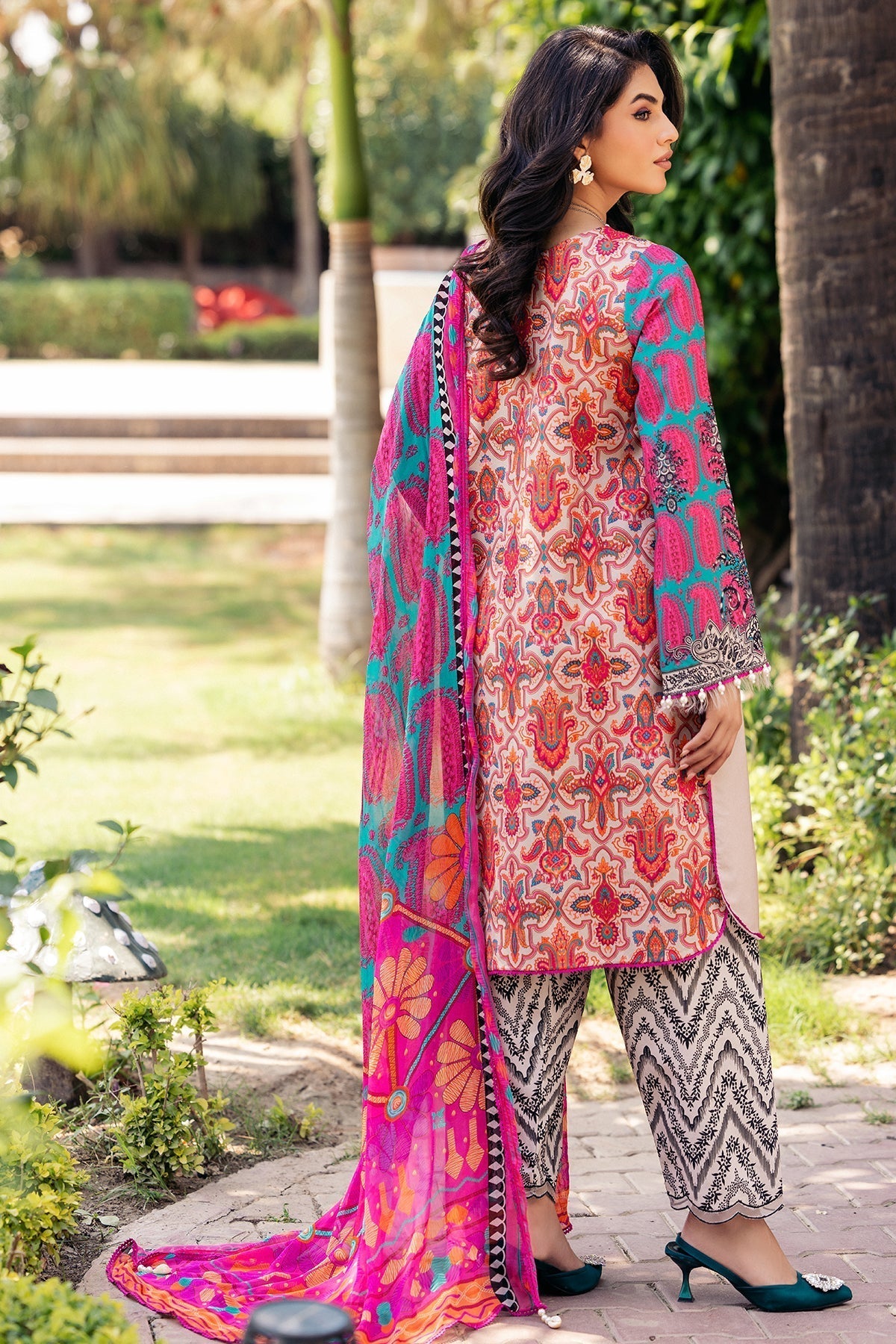 Lawn Printed Dupatta