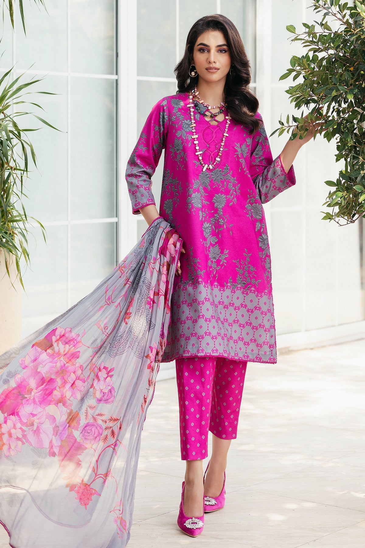 Lawn Printed Dupatta