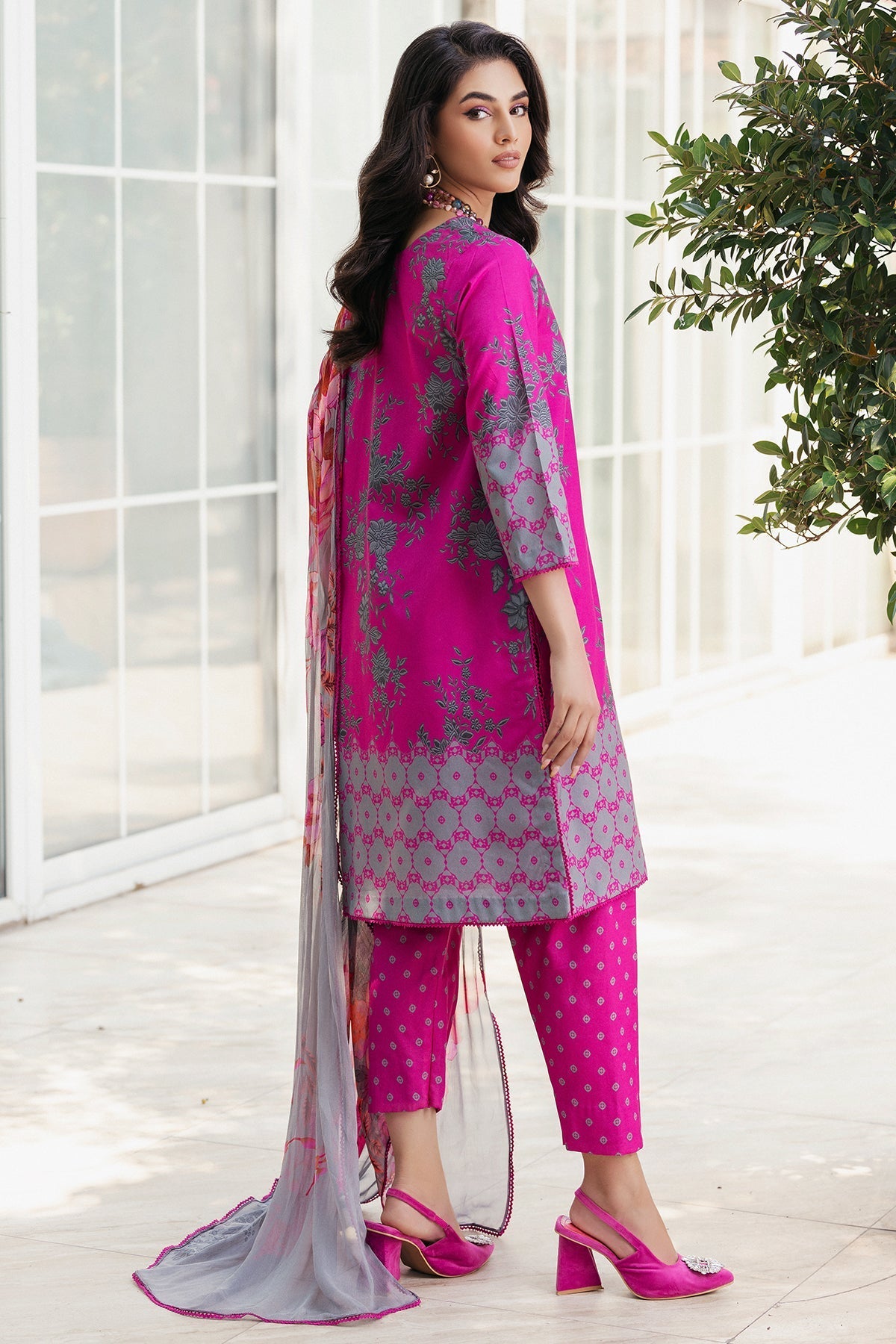 Lawn Printed Dupatta