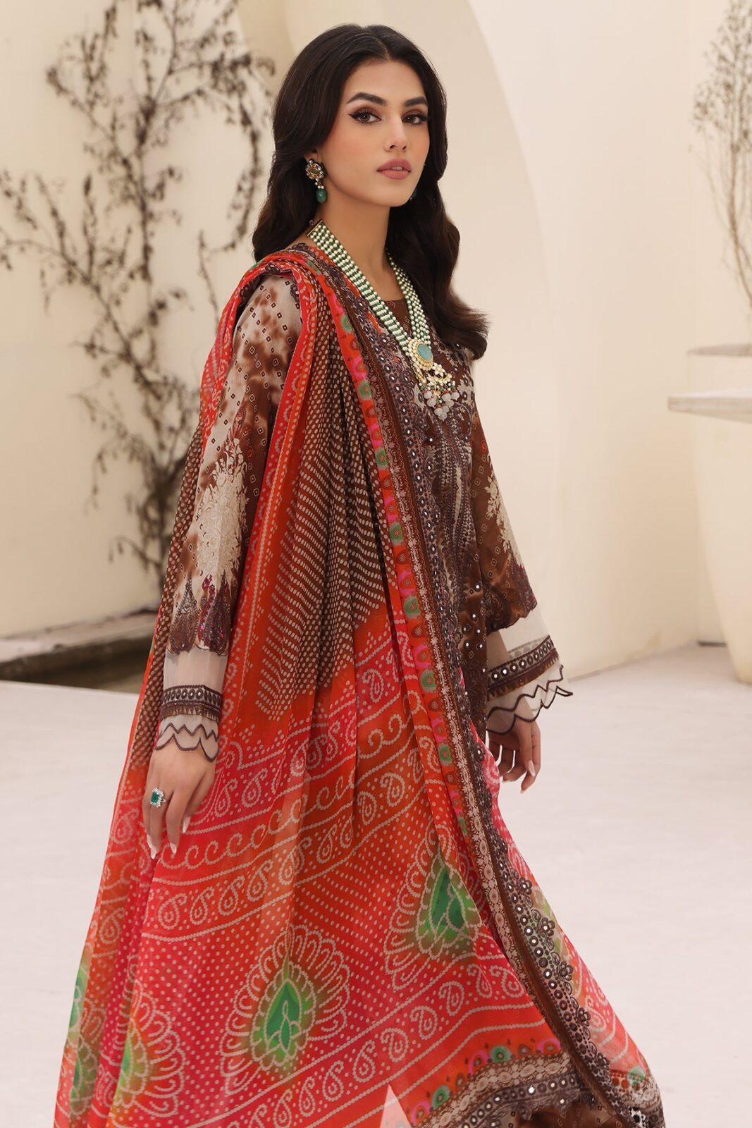 Lawn Printed Dupatta