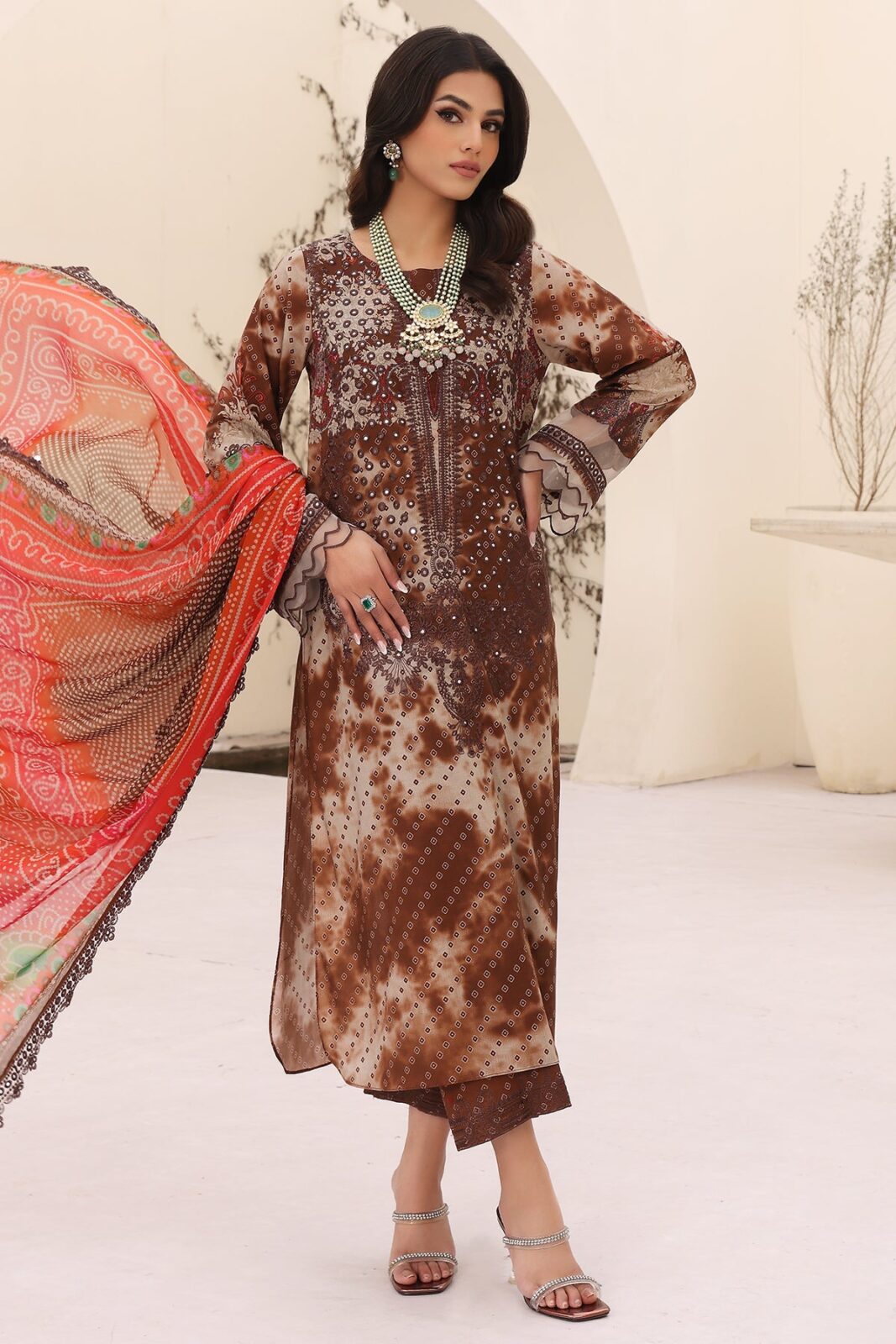 Lawn Printed Dupatta