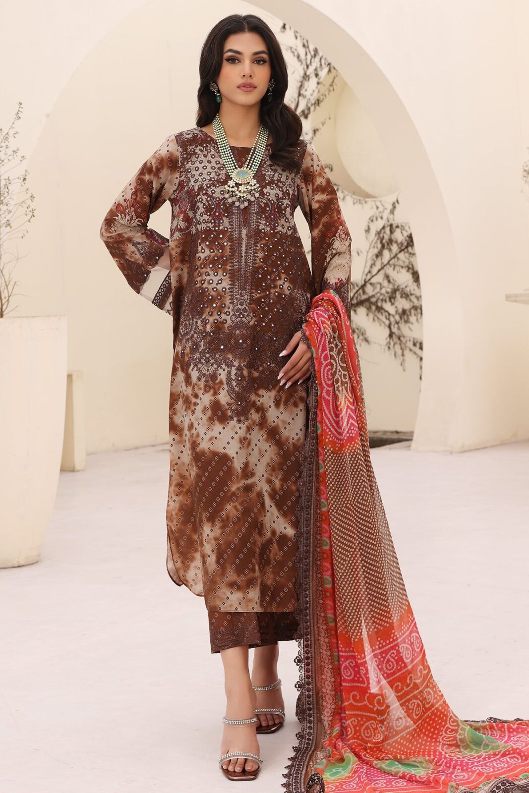 Lawn Printed Dupatta