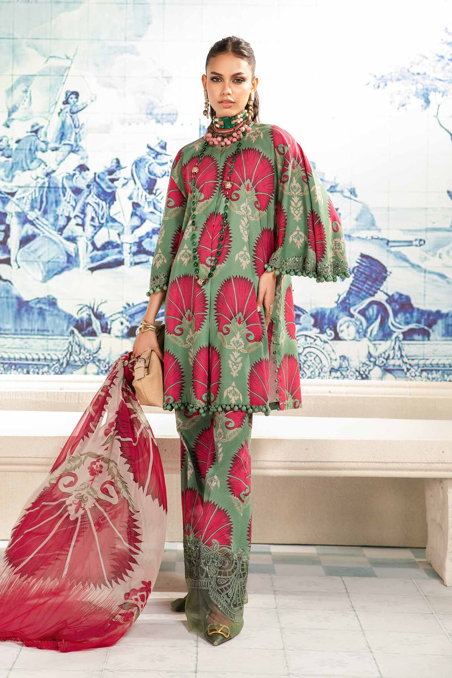 Lawn Printed Dupatta