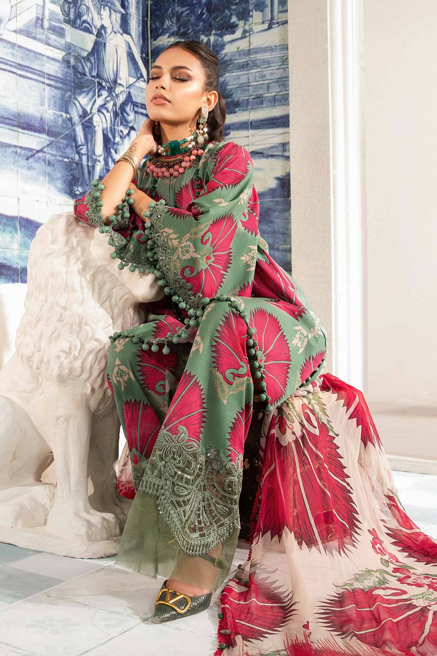 Lawn Printed Dupatta