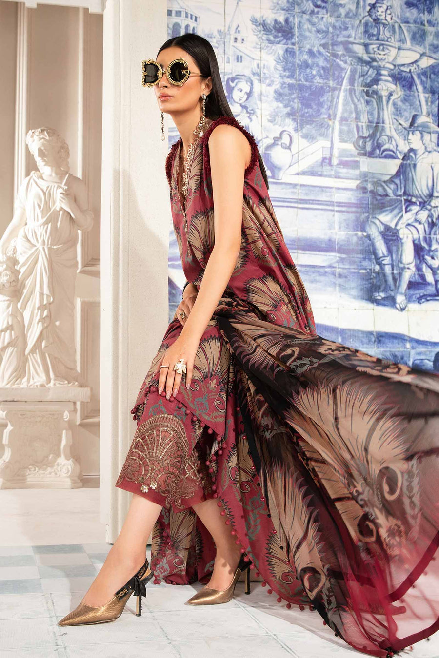 Lawn Printed Dupatta