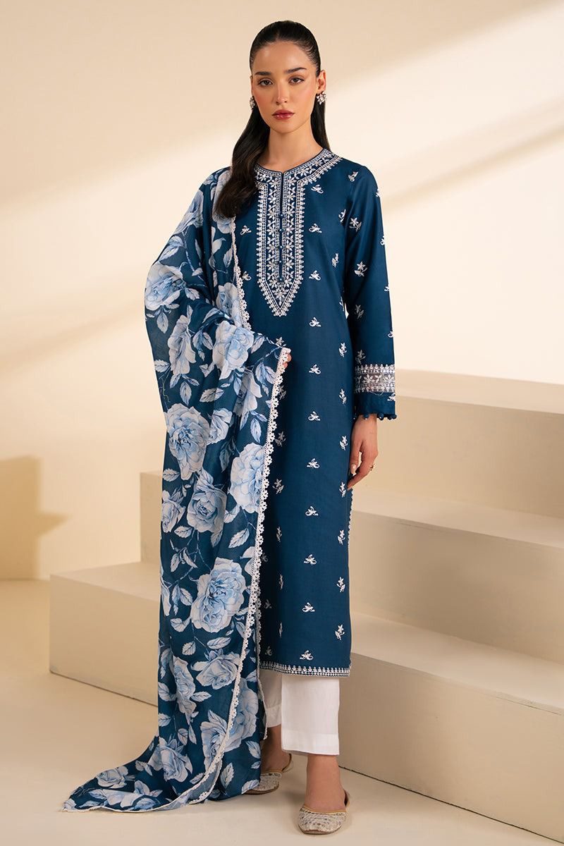 Digital Printed Silk Zari Dupatta