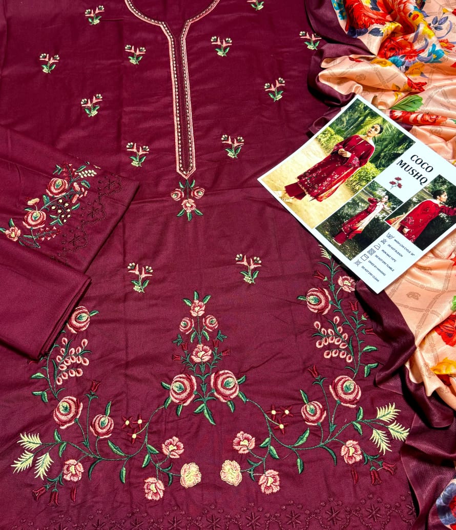 Digital Print Swiss Lawn Dupatta