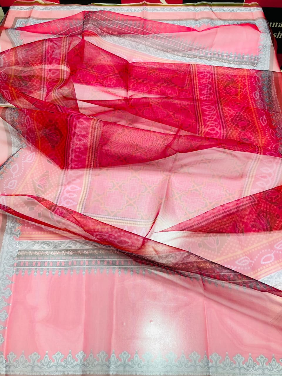 Digital Printed Soft Barosha Dupatta