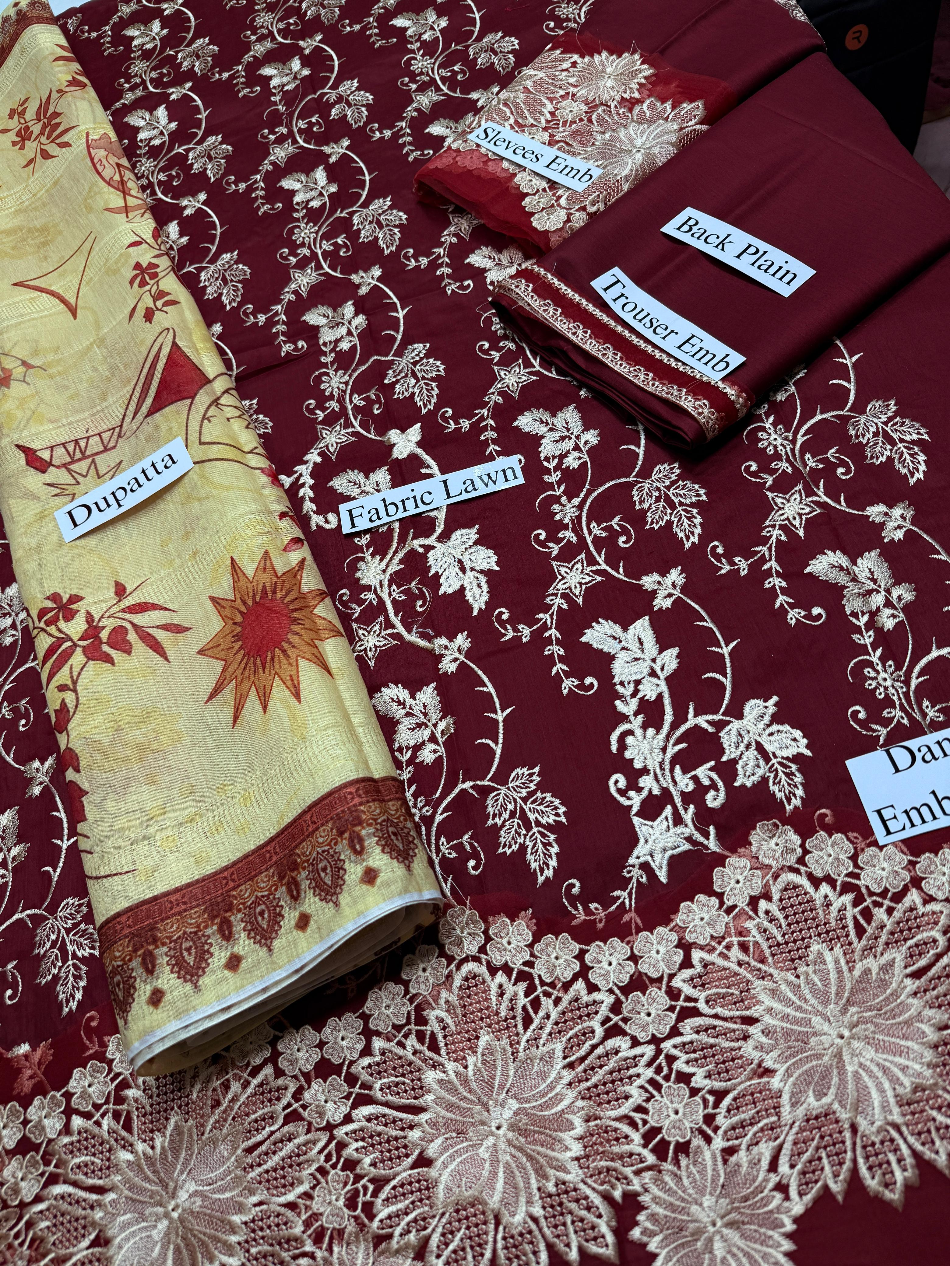 Digital Blossom Printed Dupatta