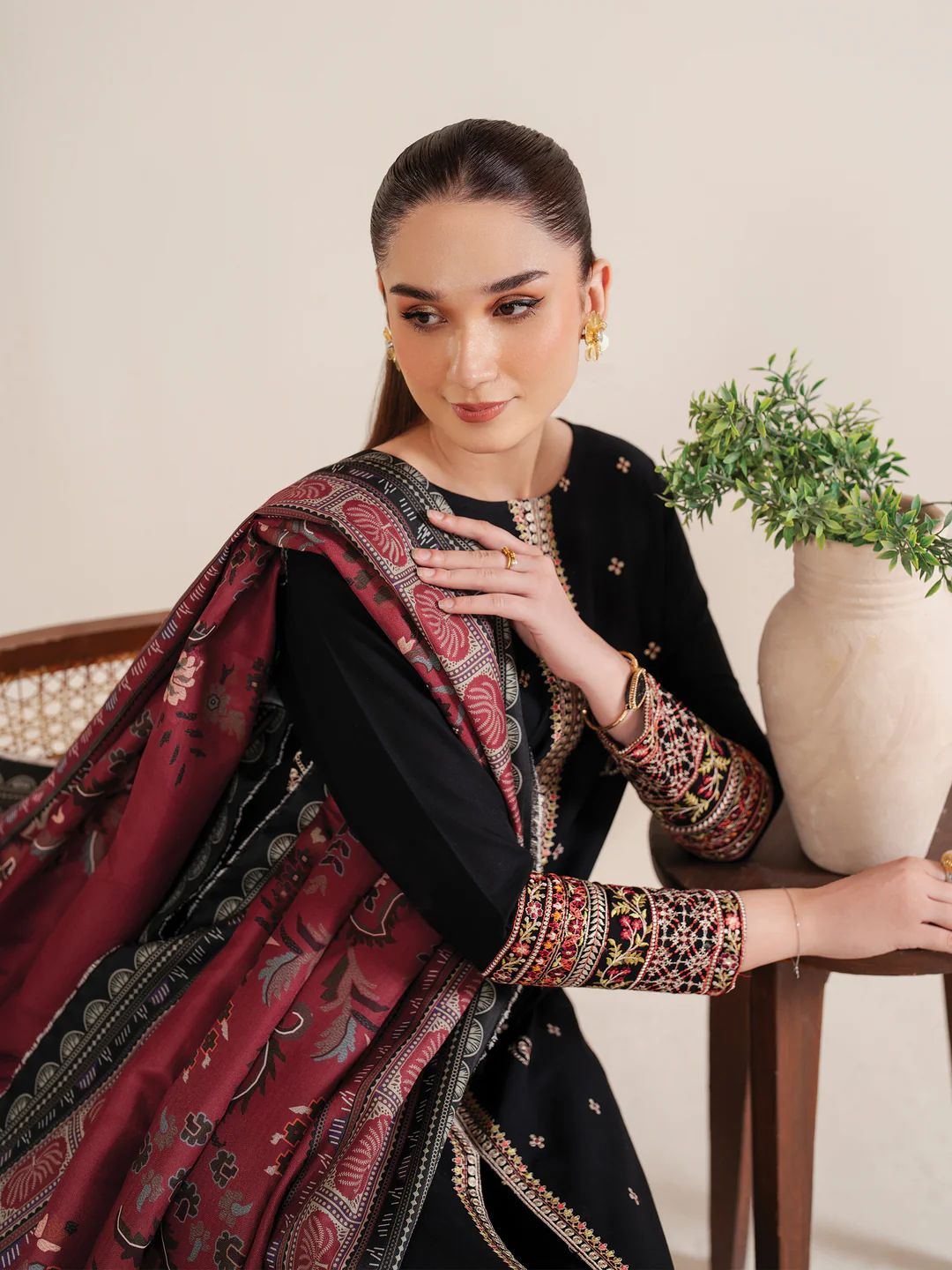 Blossom Digital Printed Dupatta