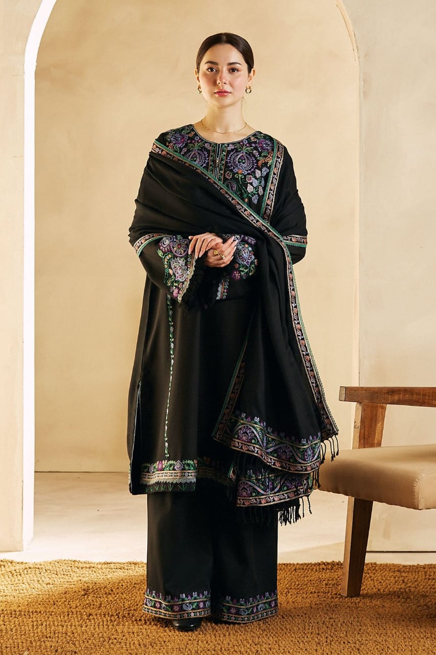 Bamber Chiffon Embroidered Dupatta