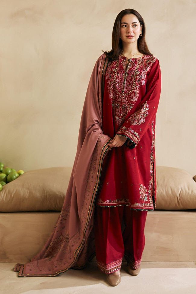 Bamber Chiffon Embroidered Dupatta