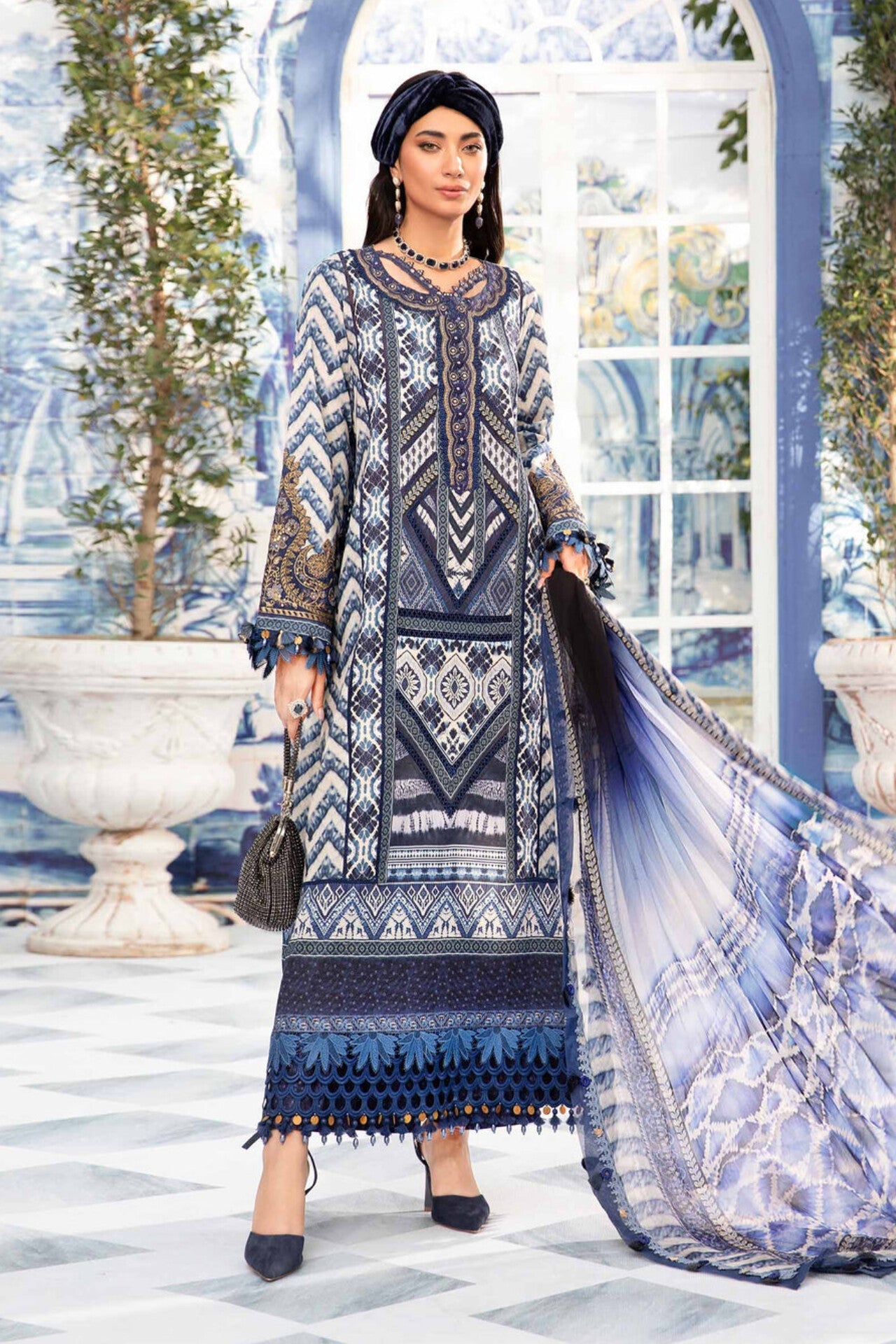 Lawn Printed Dupatta