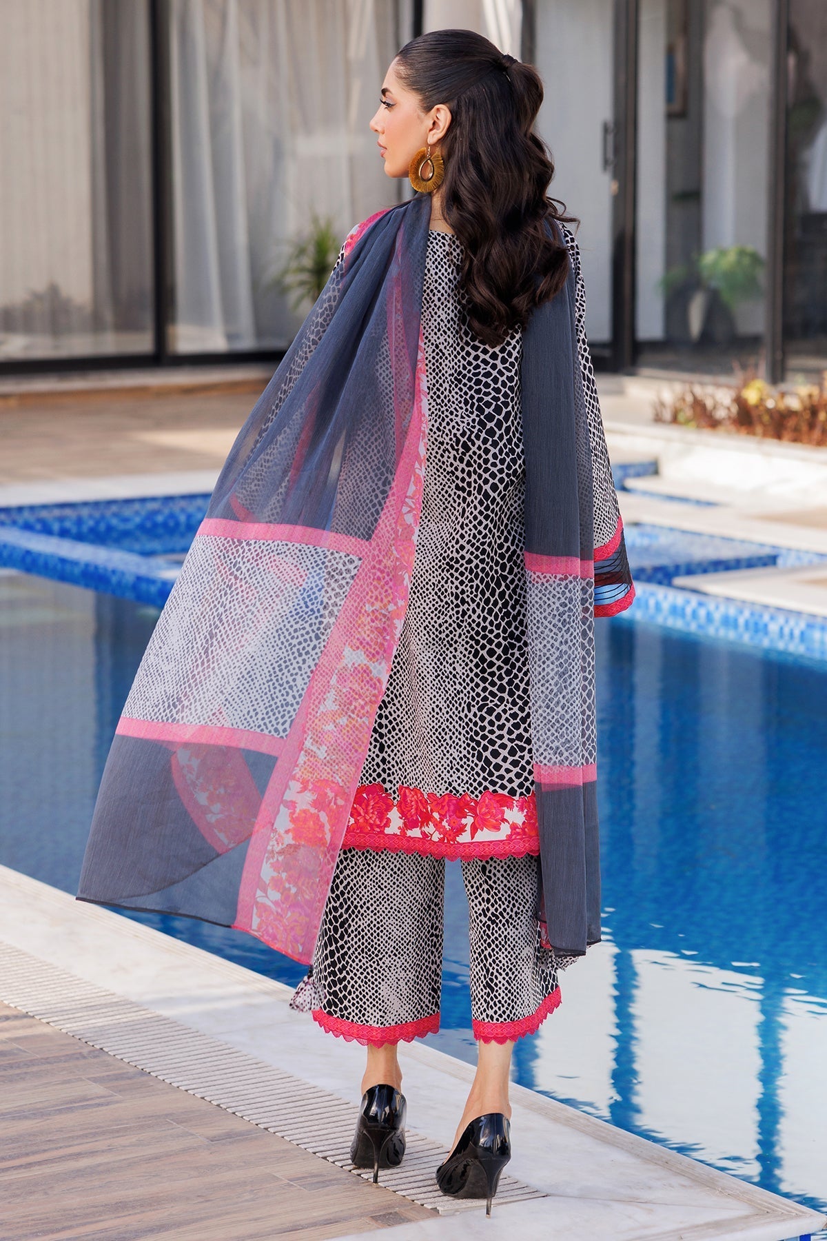 Lawn Printed Dupatta