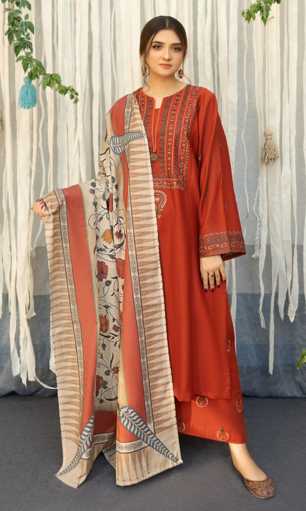 Jacquard Monar Printed Dupatta