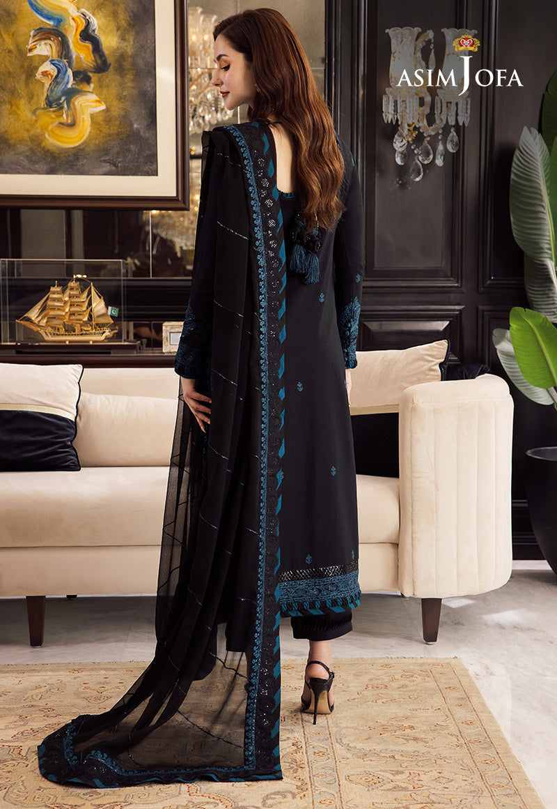 Bamber Chiffon Heavy Embroidered Duppata