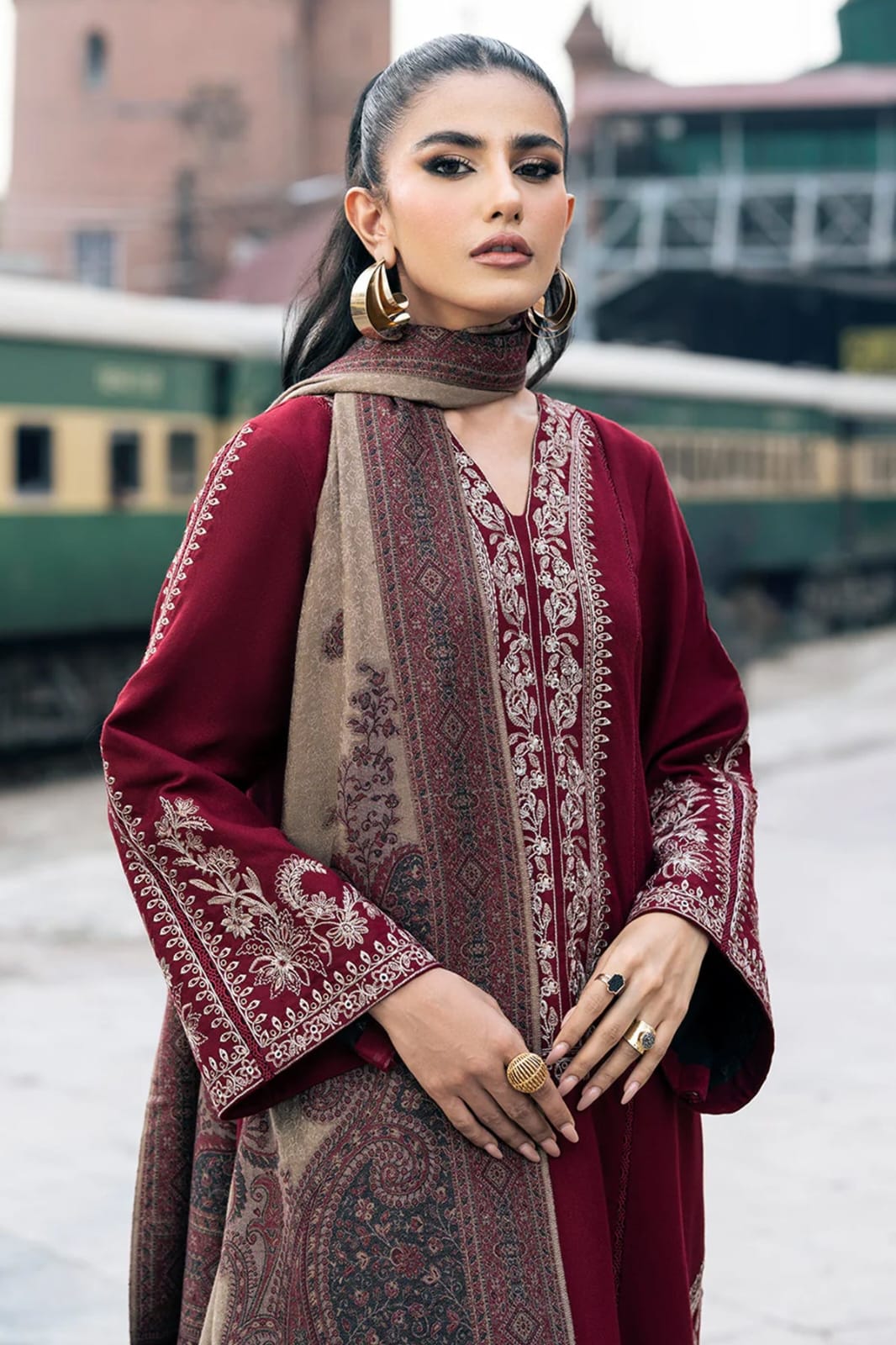 Swiss Lawn Dupatta