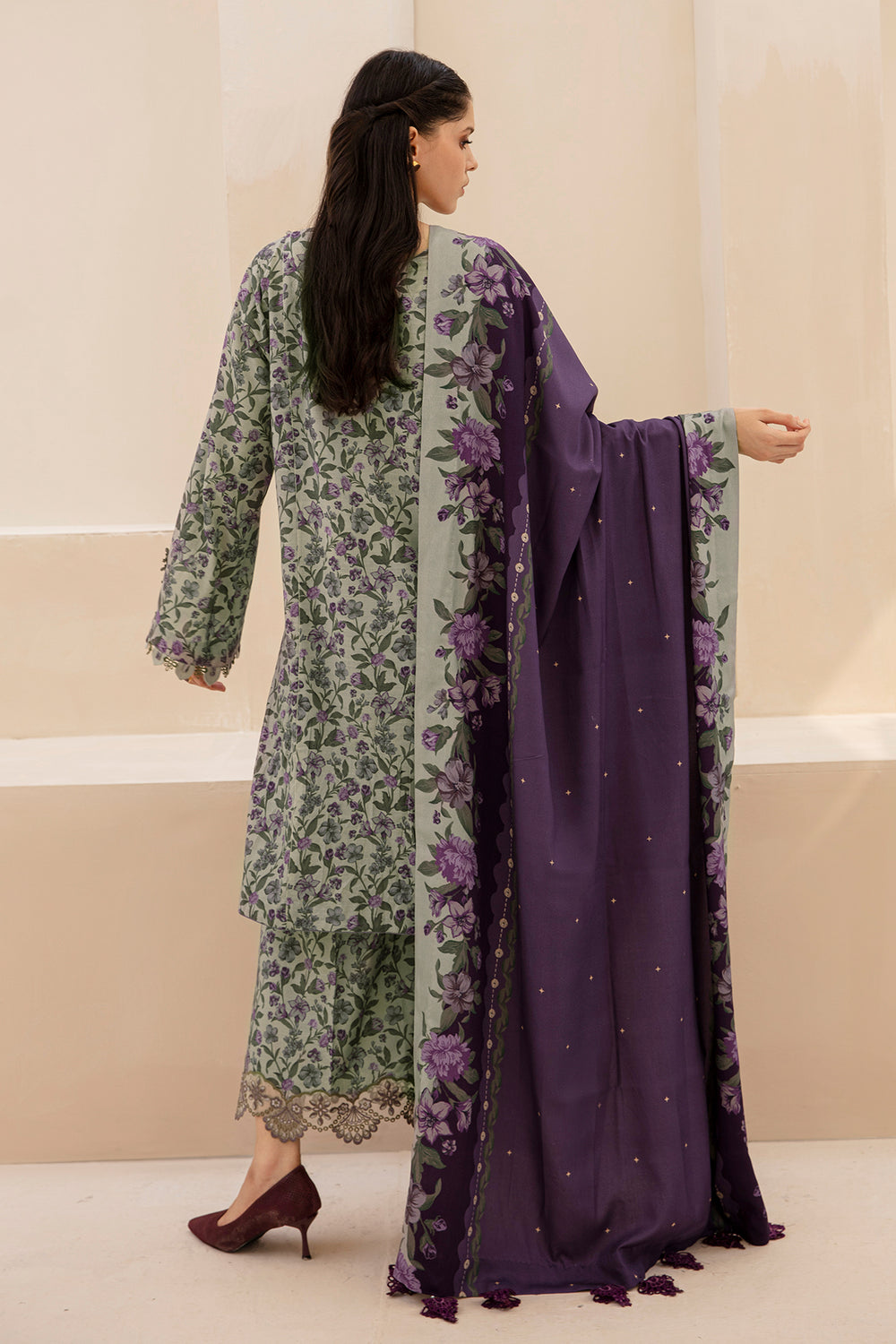 Digital Voil Lawn Printed Dupatta