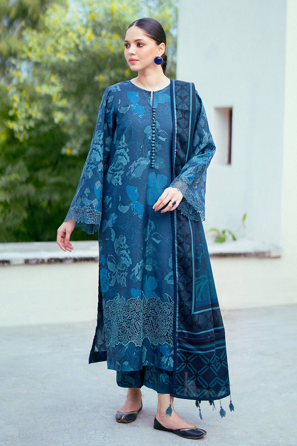 Digital Voil Lawn Printed Dupatta