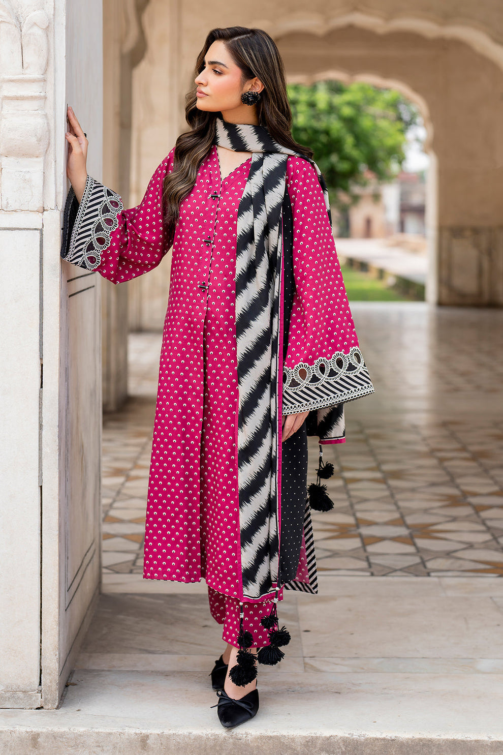 Digital Voil Lawn Printed Dupatta