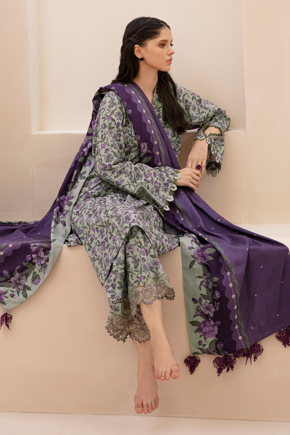 Digital Voil Lawn Printed Dupatta