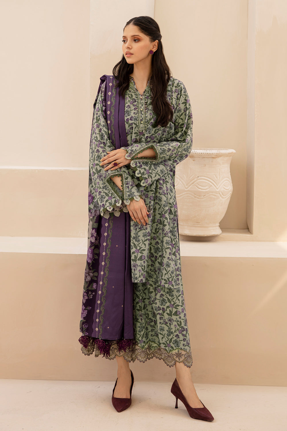 Digital Voil Lawn Printed Dupatta