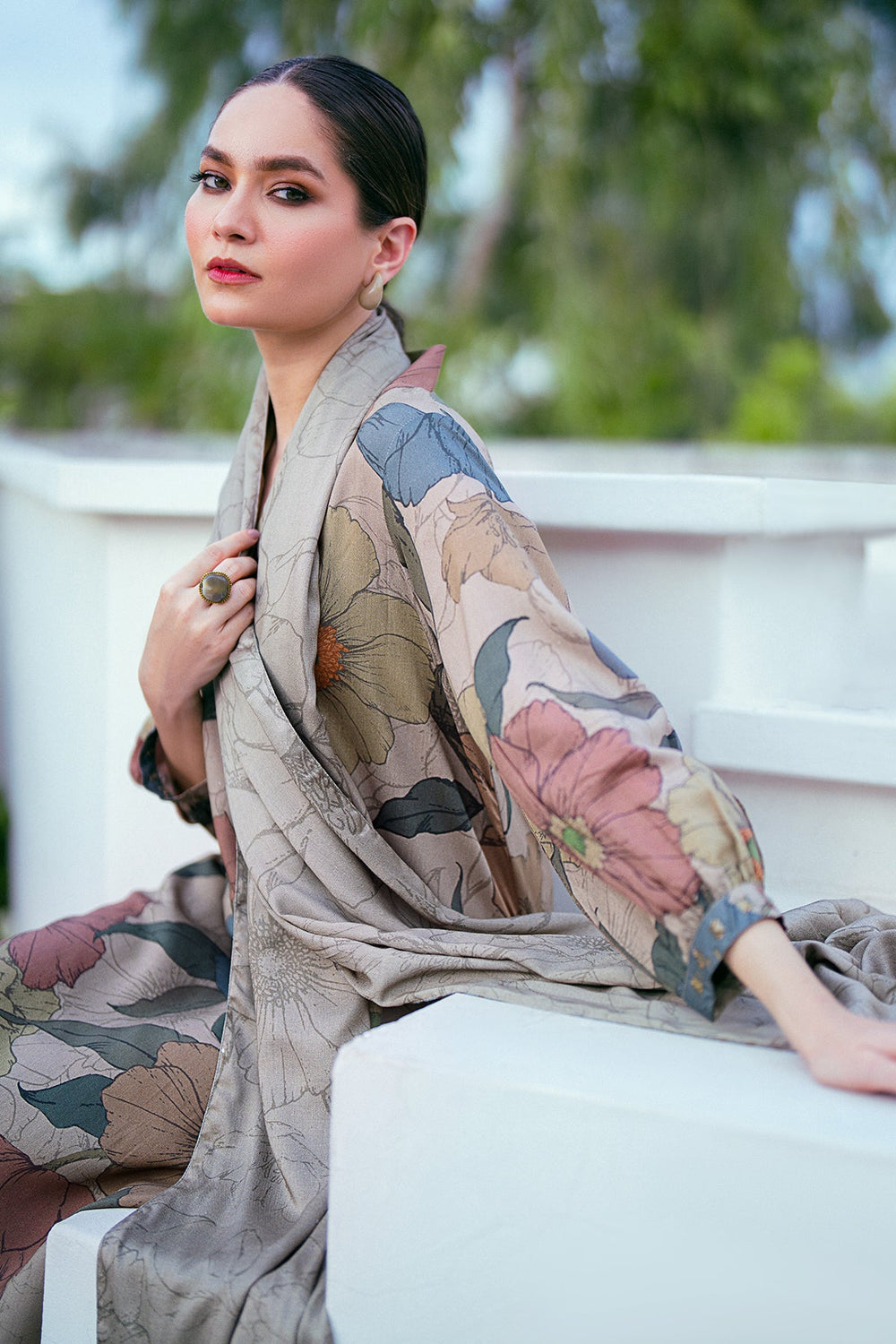 Digital Voil Lawn Printed Dupatta