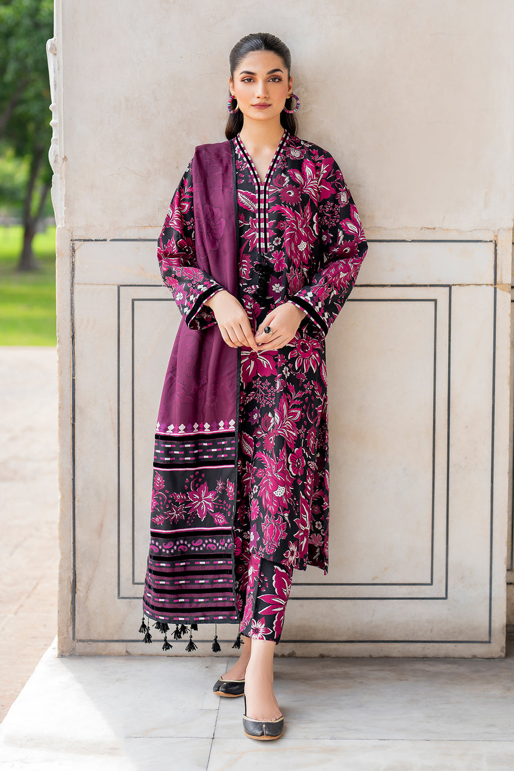 Digital Voil Lawn Printed Dupatta