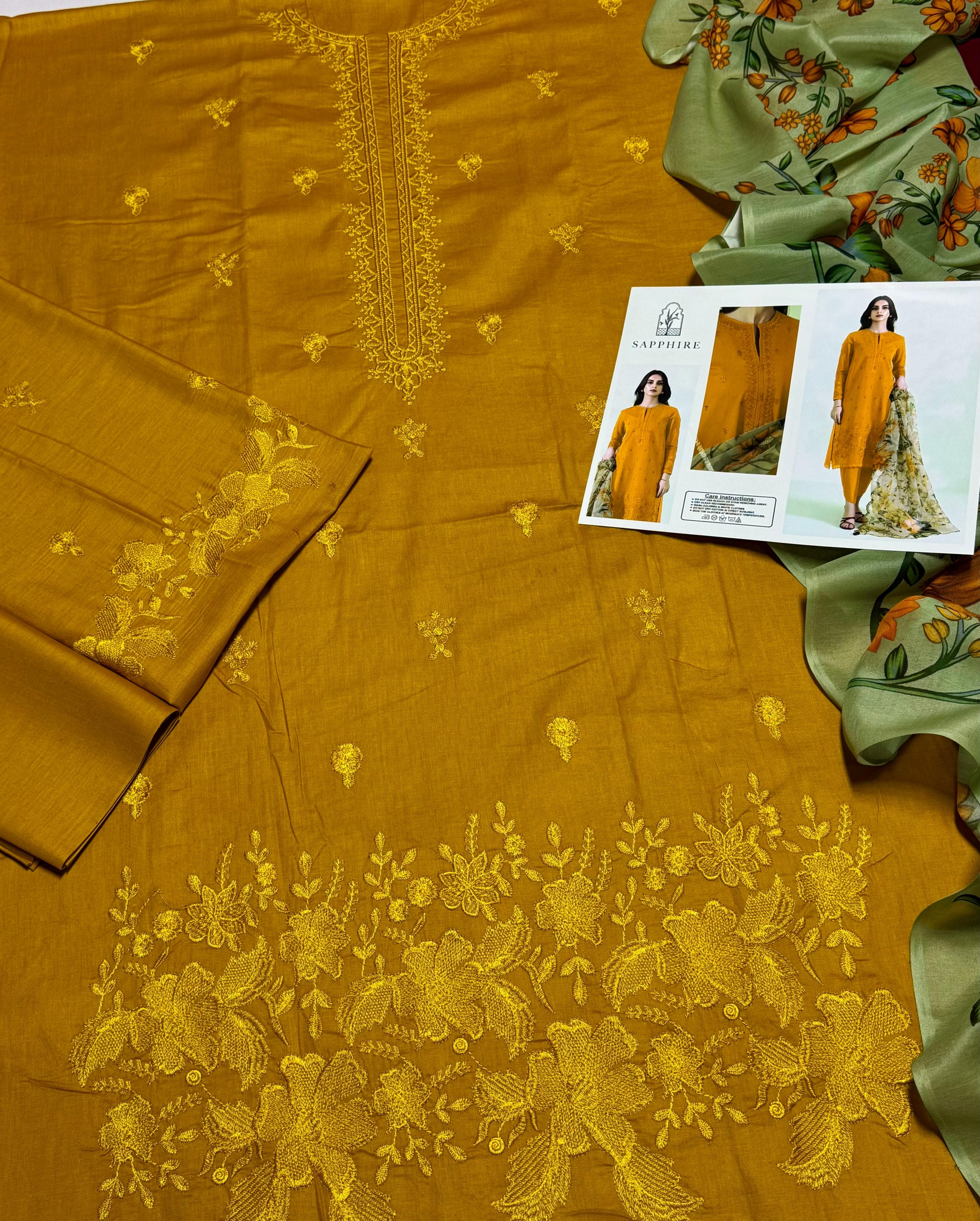 Swiss Lawn Dupatta