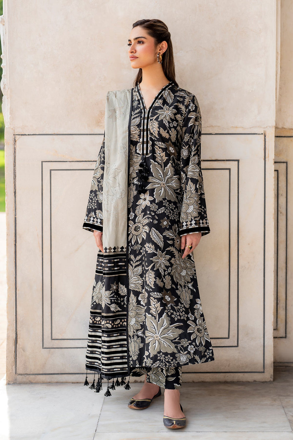 Digital Voil Lawn Printed Dupatta